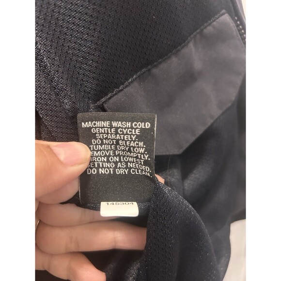 London Fog Collection Jacket Blue Soft Shell Collared Zip Pockets Lined Size XL - Picture 7 of 9